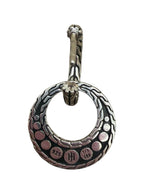 John Hardy Dot Silver & Gold Drop Earrings