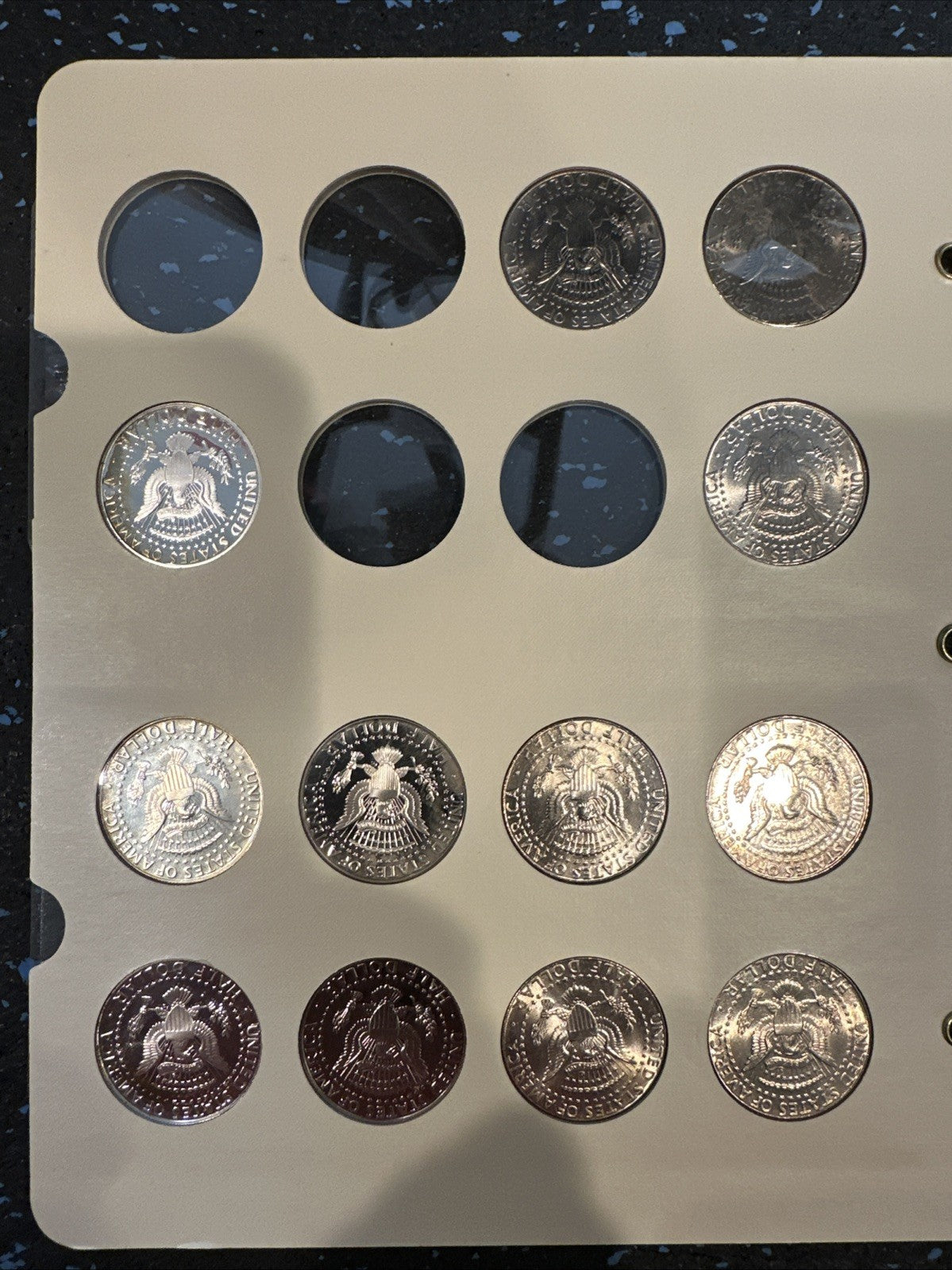 1997 through 2000 Kennedy half dollar 12 Coins Total