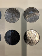 1997 through 2000 Kennedy half dollar 12 Coins Total