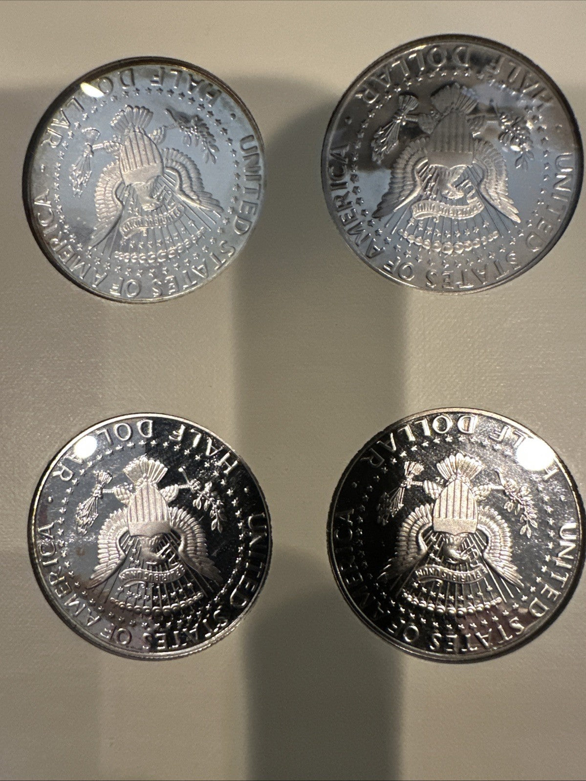 1997 through 2000 Kennedy half dollar 12 Coins Total