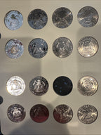 2001 Through 2004 Kennedy Half Dollar Set 15 Coins