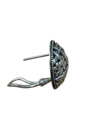 John Hardy Estate Four Motif Clip on Earrings 18k Gold  and Sterling Silver