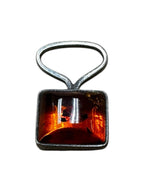 Lori Bonn Sterling Silver Baltic Amber Bracelet Charm