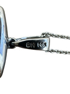 Effy Aquarius 14K White Gold Aquamarine and Diamond Pendant