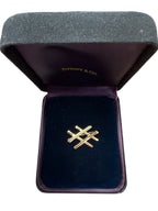 Tiffany & Co Paloma Picasso 18k Yellow Gold Hashtag Pin Brooch