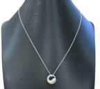 Paloma Picasso for Tiffany & Co. Eternal Circle Pendant Necklace 18in