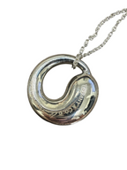 Paloma Picasso for Tiffany & Co. Eternal Circle Pendant Necklace 18in