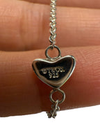 Tiffany & Co. Sterling Silver 10 Hearts Lariat Station Necklace 19” – T&Co. 925