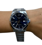 Tissot Gentleman Powermatic 80 Silicium Blue Dial Men's Watch