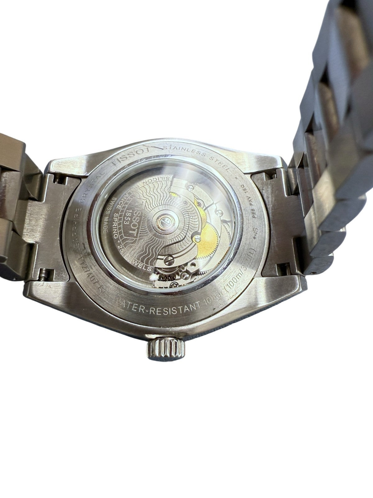 Tissot Gentleman Powermatic 80 Silicium Blue Dial Men's Watch