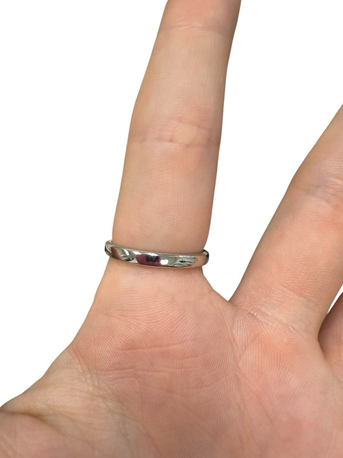 Sterling Silver Pearl Flower Ring