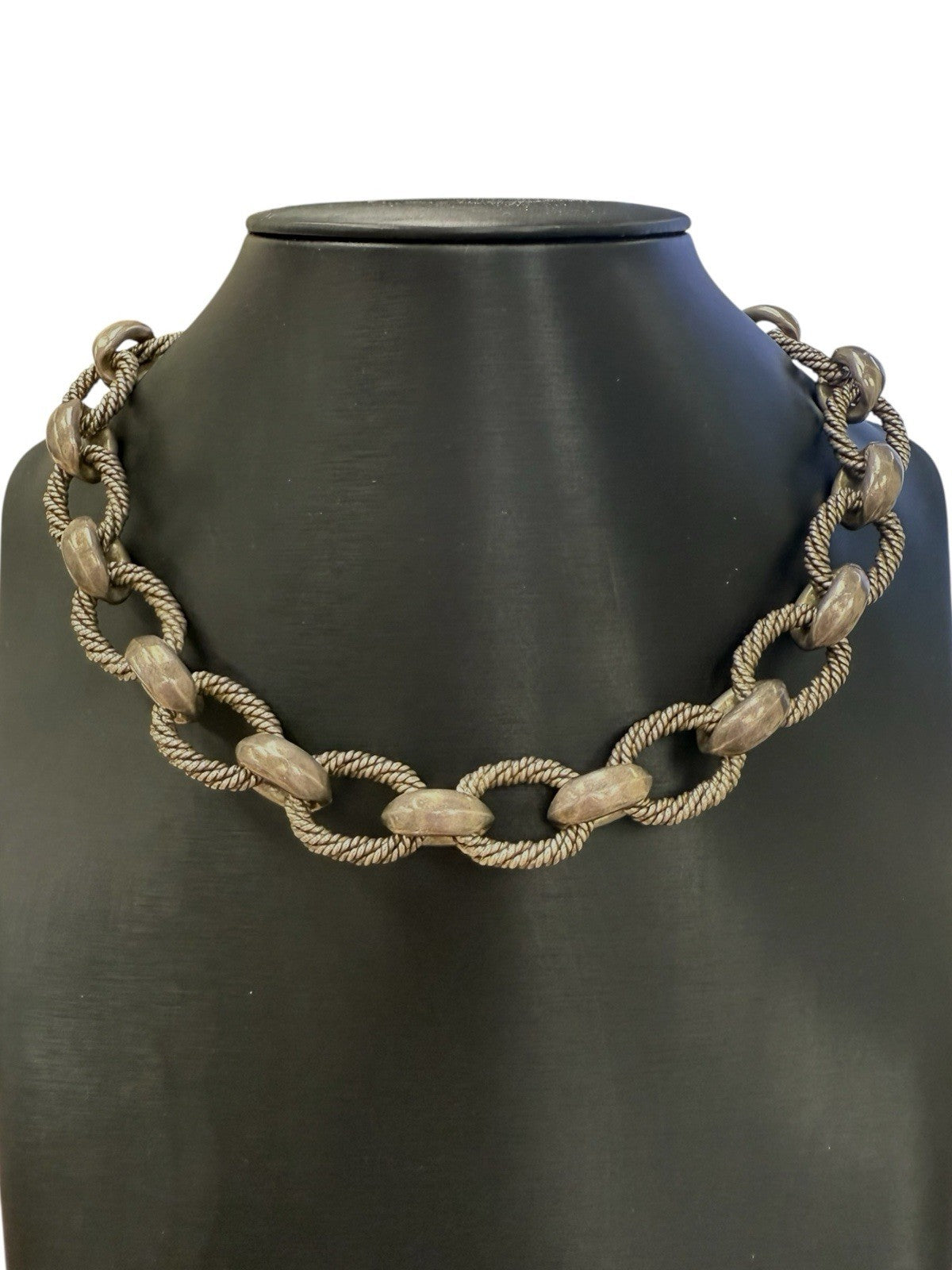 Sterling Silver Big Bold Chain Link Necklace