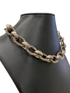 Sterling Silver Big Bold Chain Link Necklace