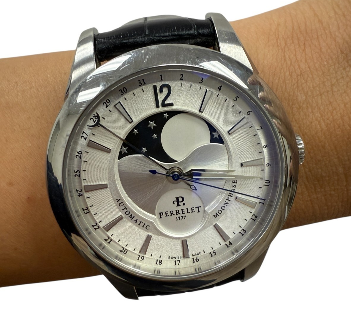 Perrelet Moonphase Automatic Watch 42mm