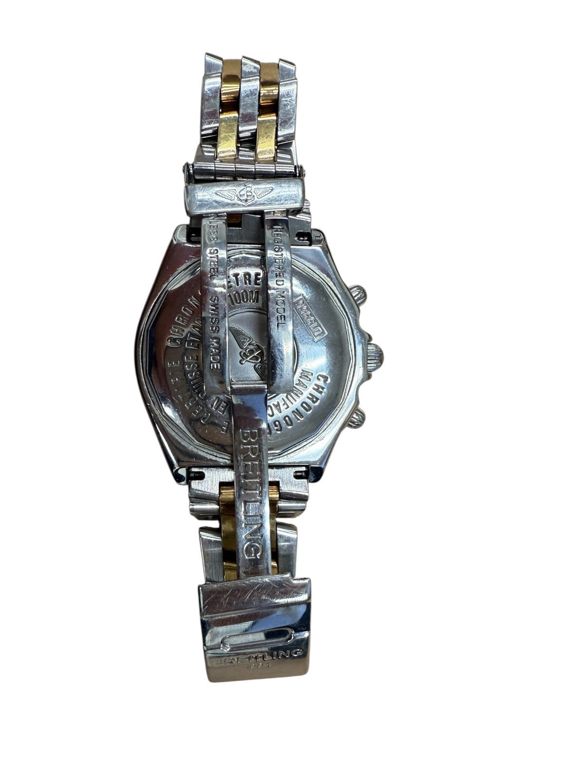 Breitling Crosswind D13355 Chronograph Date Blue Dial Automatic Men's