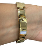 Rolex Datejust 6917 Ladies 18K Gold Buckley Dial Automatic Watch President Band