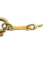 Tiffany & Co. Picasso X Kiss Hammered Disc 18k Yellow Gold Necklace 15.5 in