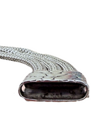 John Hardy Heavy Sterling Silver Woven Multi-Strand Bracelet w/ Textured Clasp