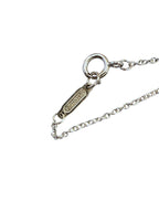 1.65ctw 14k White Gold Diamond Cross Pendant on 18kt Tiffany & Co. Chain