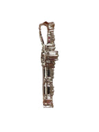 18k White Gold Diamond Cross Pendant