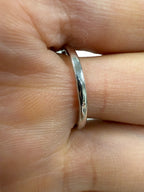 14kt White Gold Sapphire (1.00ct) & Diamond (0.33ct) Ring 1.33ctw – Size 8.5