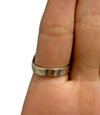 Vintage Sterling Silver Turquoise Statement Ring – Size 6.5, Signed WE, Handcraf