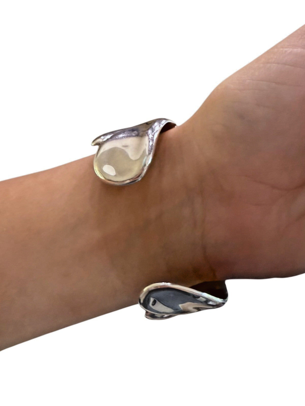 Vintage Taxco Mexico Sterling Silver 925 TB-17 RB Cuff Bracelet 49.6g