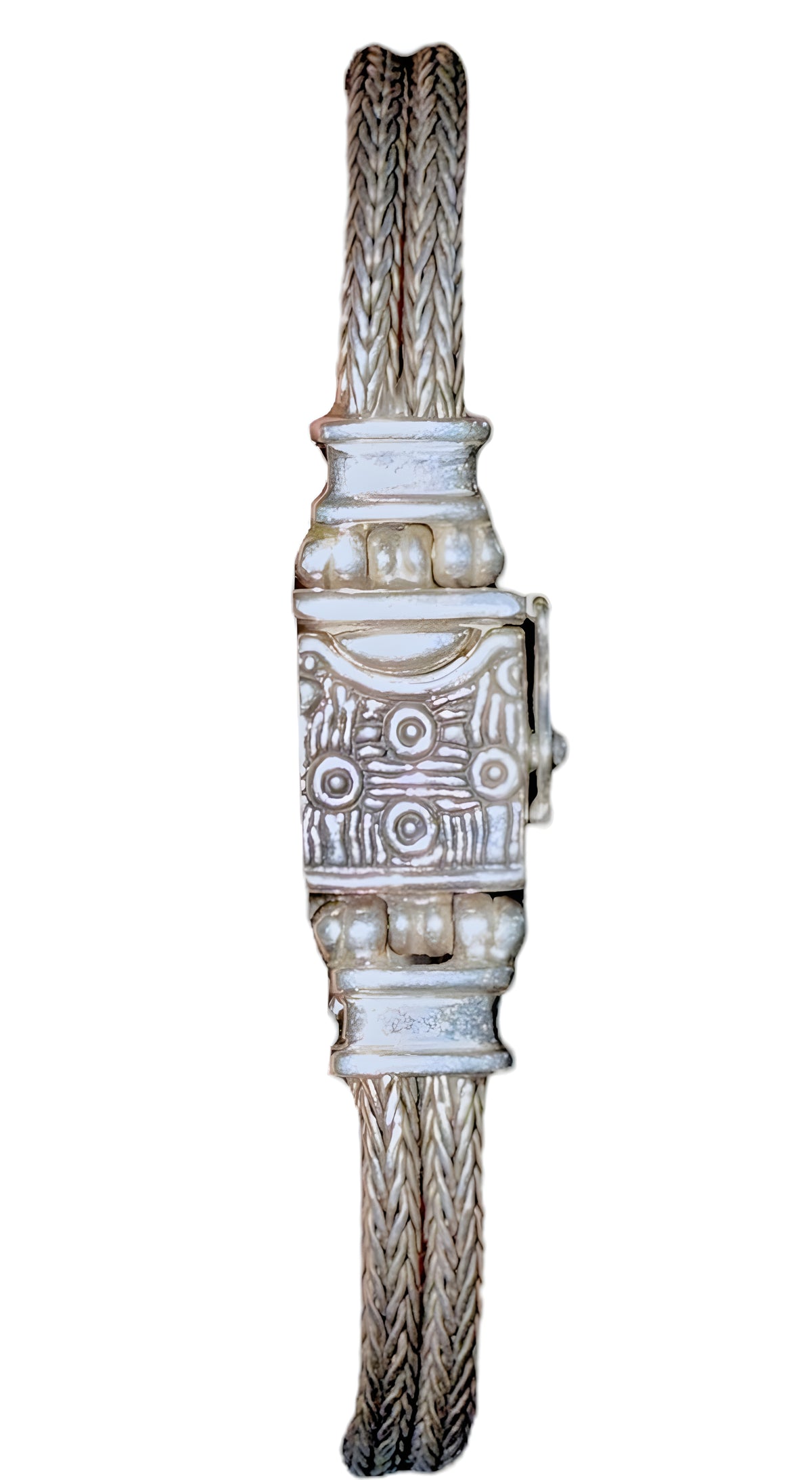EXEX Claudia Agudelo 925 Sterling Silver Turquoise Bracelet 28.9g, 8.25