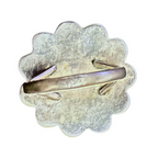 Vintage Sterling Silver Navajo Flower Ring - Size 7