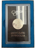 1884-CC Morgan Carson City Silver Uncirculated Box Included and Certificate