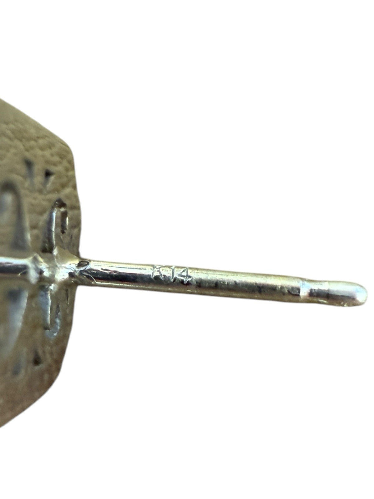 14k White Gold Emerald Cut Tanzanite Diamond Earrings