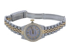 Rolex Two-Tone 18K Gold Oyster Perpetual Ref. 67193 Diamond Bezel & MOP Dial