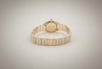 Cartier Baignoire 18k Yellow Gold Off White Roman Dial Quartz Women's Watch