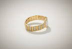Cartier Baignoire 18K Yellow Gold iamond Ladies Watch 4.37 CTW