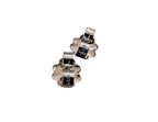 Tiffany & Co. Sterling Silver Mexico Puffed Heart Stud Earrings