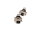 Tiffany & Co. Sterling Silver Mexico Puffed Heart Stud Earrings