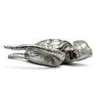 Gold Spartan Sea Turtle Hand-Poured 999+ Silver 1 oz Collectible Sculpture