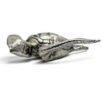 Gold Spartan Sea Turtle Hand-Poured 999+ Silver 1 oz Collectible Sculpture