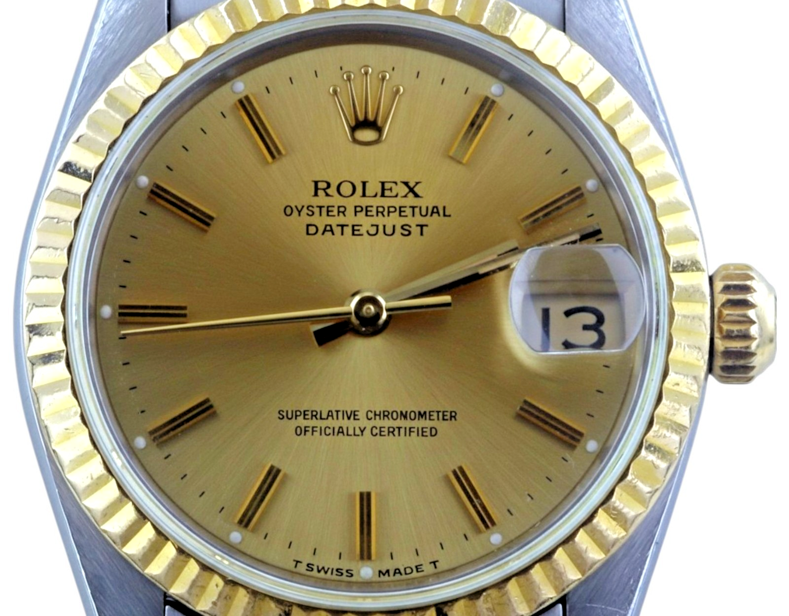 Rolex Datejust 31mm Ref. 68273 Two-Tone Champagne Dial Jubilee Watch