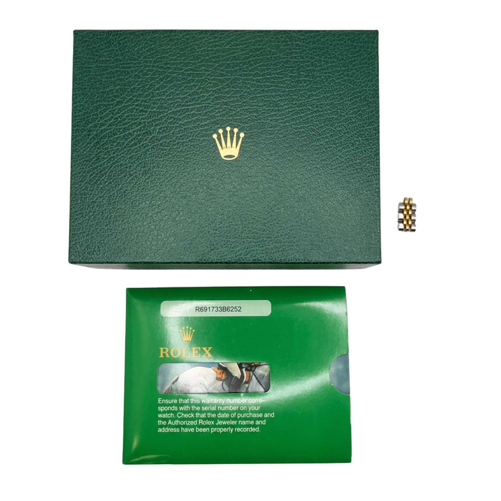 Rolex Datejust 69173 Gold and Silver Jubilee Bracelet with Gold Bezel