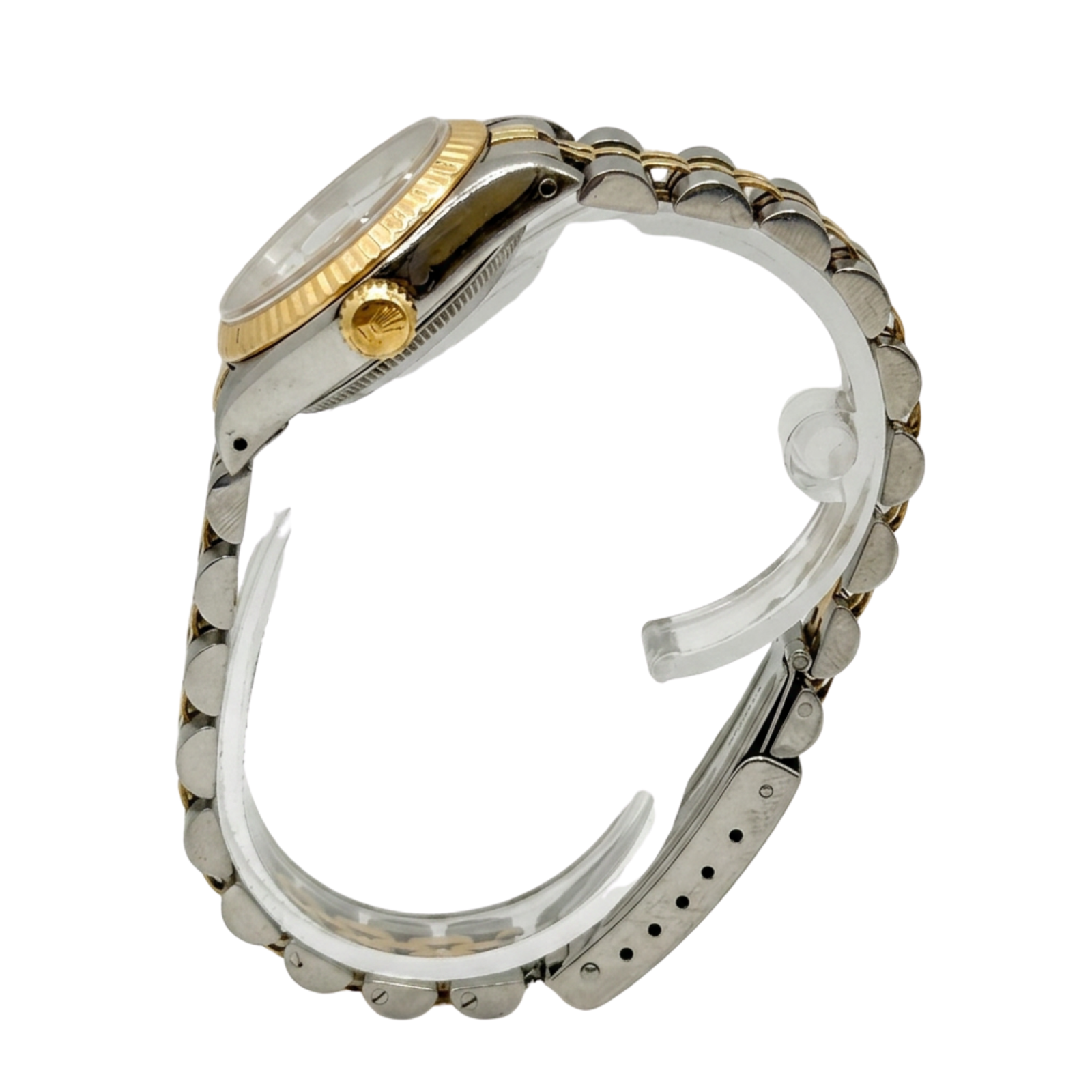 Rolex Datejust 69173 Gold and Silver Jubilee Bracelet with Gold Bezel