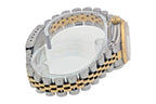 Ladies Rolex Datejust Two Tone Tuxedo Dial Watch Ref 69173  26mm