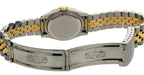 Rolex Oyster Perpetual Datejust 15223 34mm Two-Tone Steel 18K Gold Black Dial