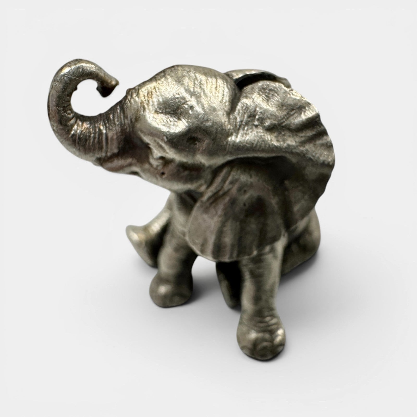 Gold Spartan Hand Poured 999+ Pure Silver 1 oz Baby Elephant Collectible
