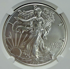 2020-(W) 1oz Silver American Eagle $1 Coin PCGS MS 70 First Strike (West Point)
