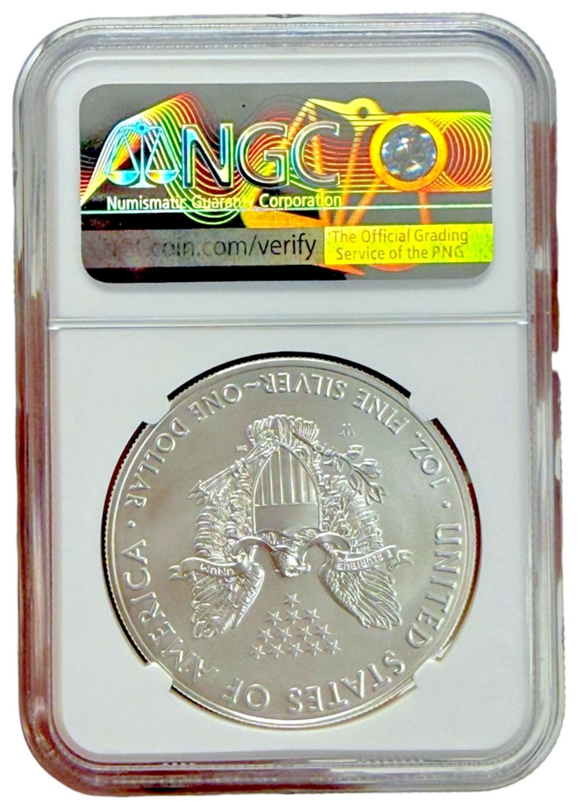 2020-(W) 1oz Silver American Eagle $1 Coin PCGS MS 70 First Strike (West Point)