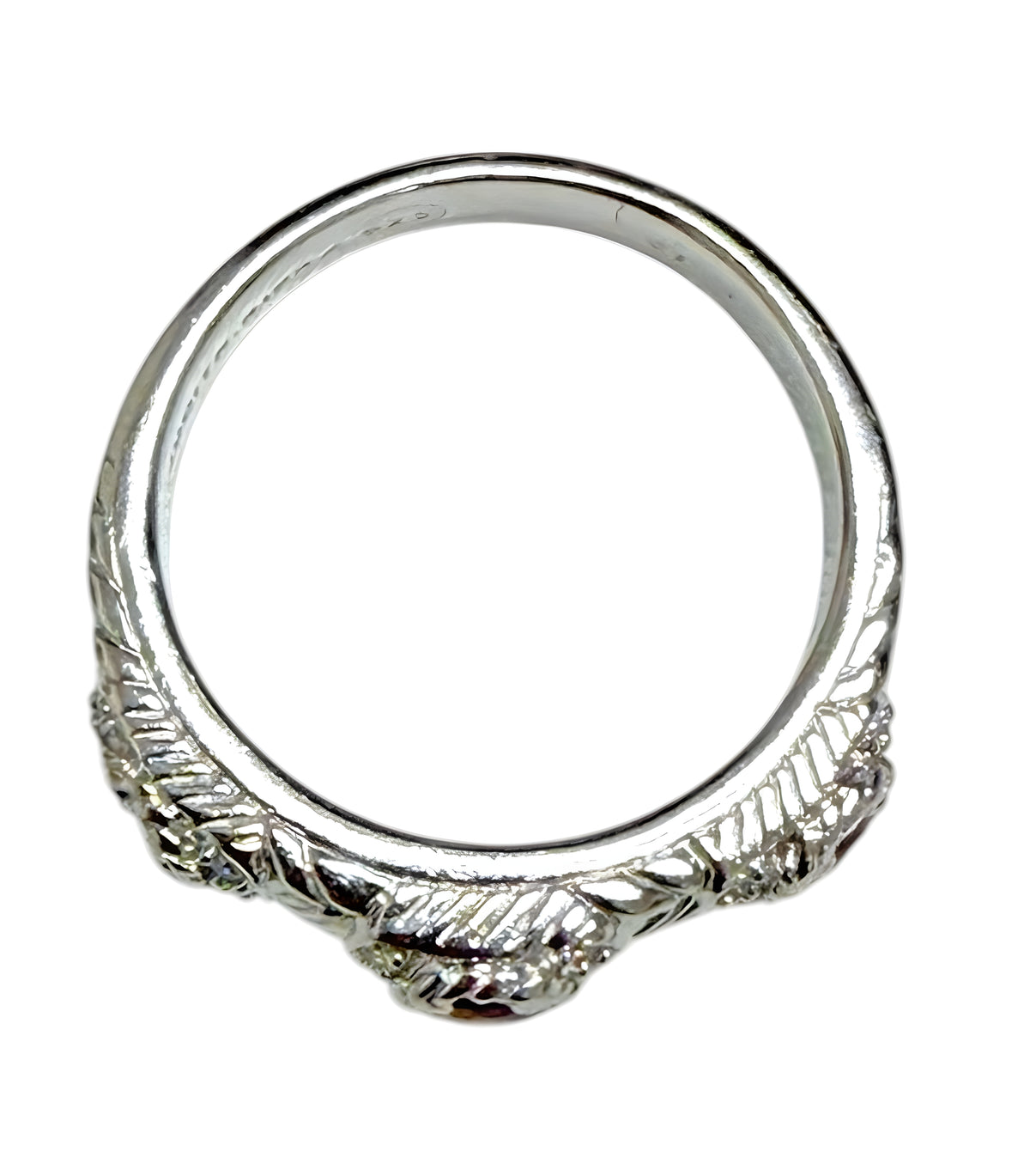 Judith Ripka 925 Sterling Silver Ruby Ring Size 9 Cable Bezel Designer