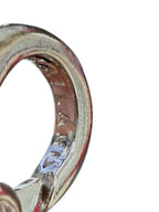 Judith Ripka 925 Sterling Silver CZ JR Logo Charm Pendant Enhancer 6.1g