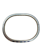 Mexico TC-116 Opal Enamel Cuff Bangle 925 Sterling Silver Bracelet 7”