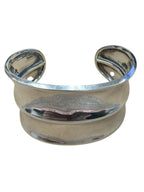 Sterling Silver Mexican Cuff Bracelet 5.5”